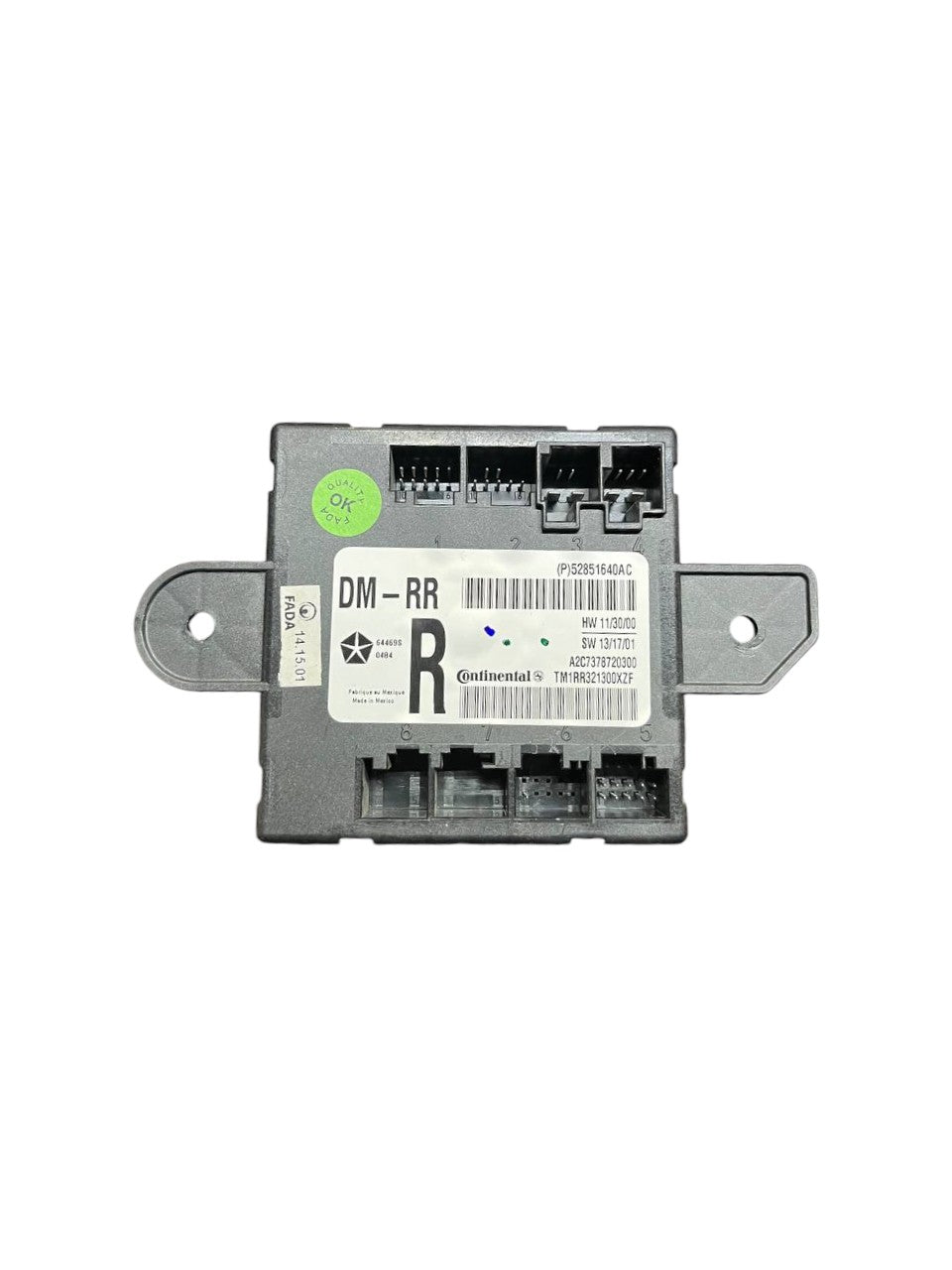 Centralina porta posteriore destra Maserati Ghibli (2013 - >) cod.52851640AC - F&P CRASH SRLS - Ricambi Usati