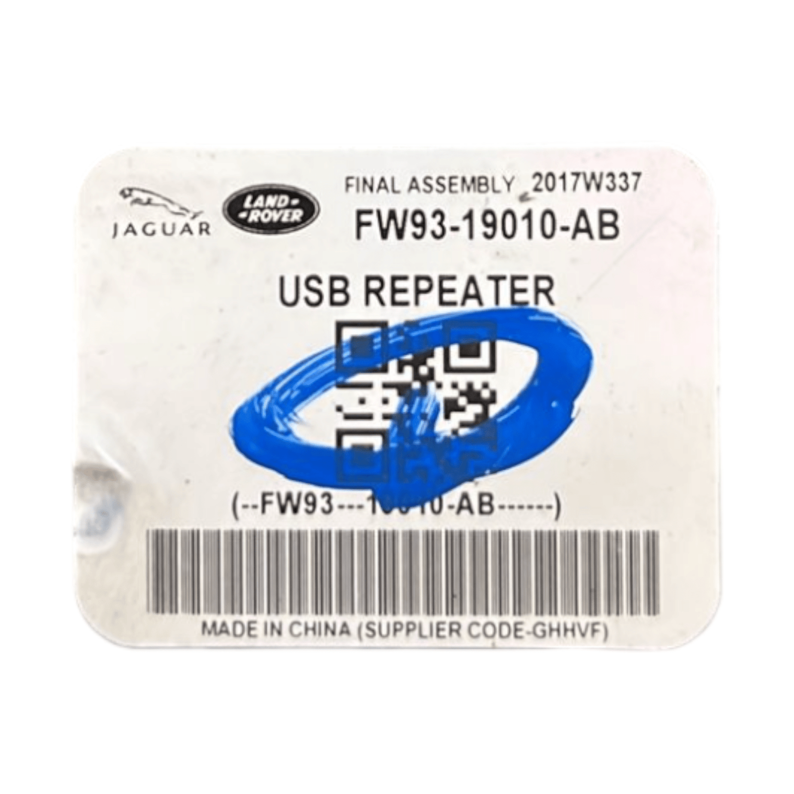 Centralina porta / presa usb Range Rover Velar L560 (2017 - >) cod.FW93 - 19010 - AB - F&P CRASH SRLS - Ricambi Usati