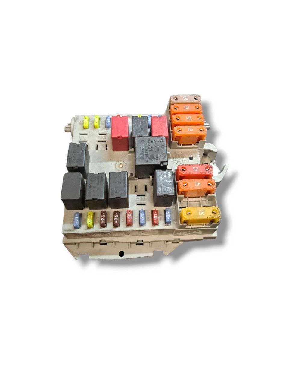 Centralina portafusibii scatola fusibili Alfa Romeo 159 1.9 JTD (2006) COD:50504455 - F&P CRASH SRLS - Ricambi Usati