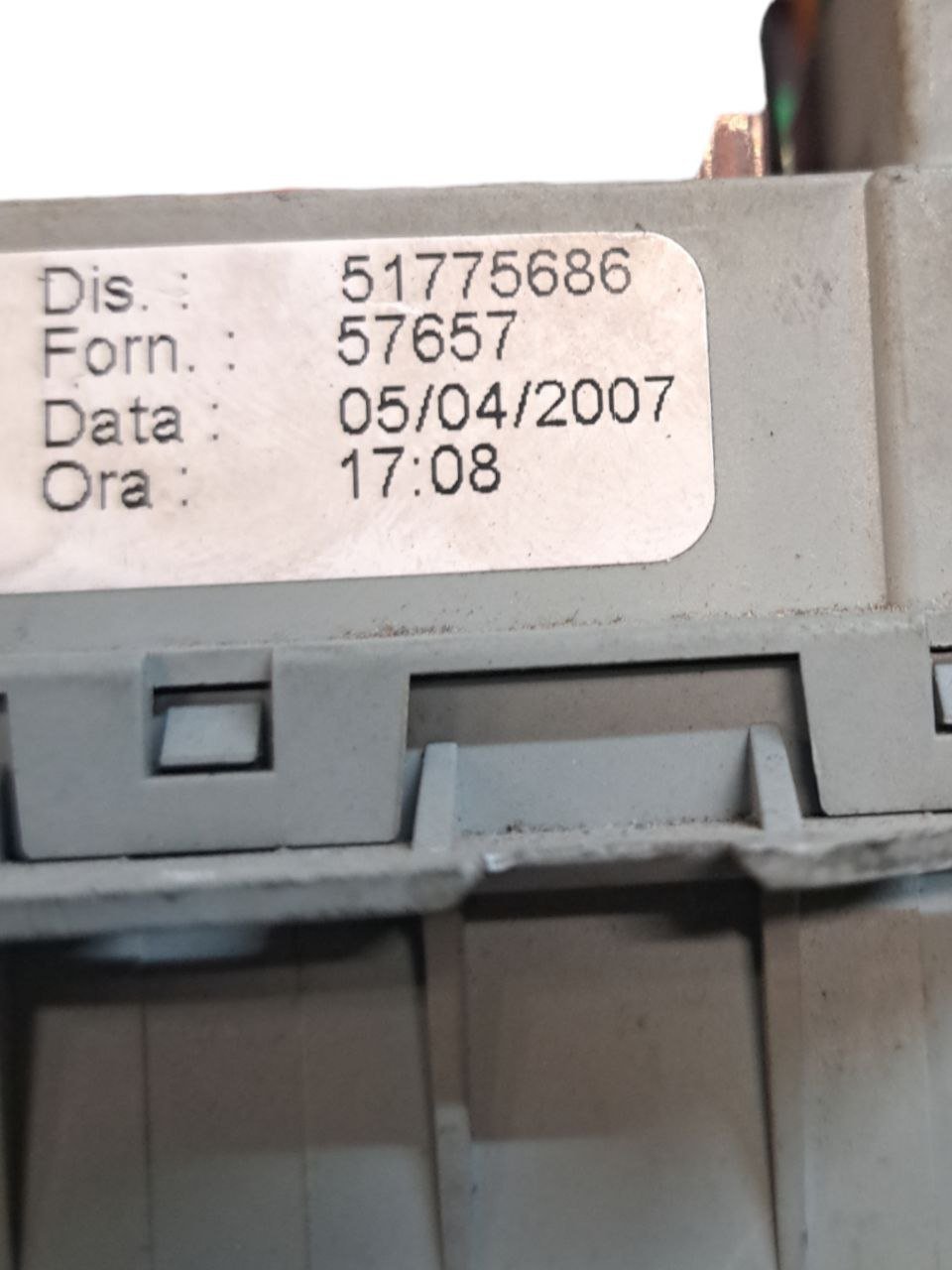 Centralina portafusibii scatola fusibili Fiat Bravo 1.4 benzina (2007) COD:51775686 - F&P CRASH SRLS - Ricambi Usati