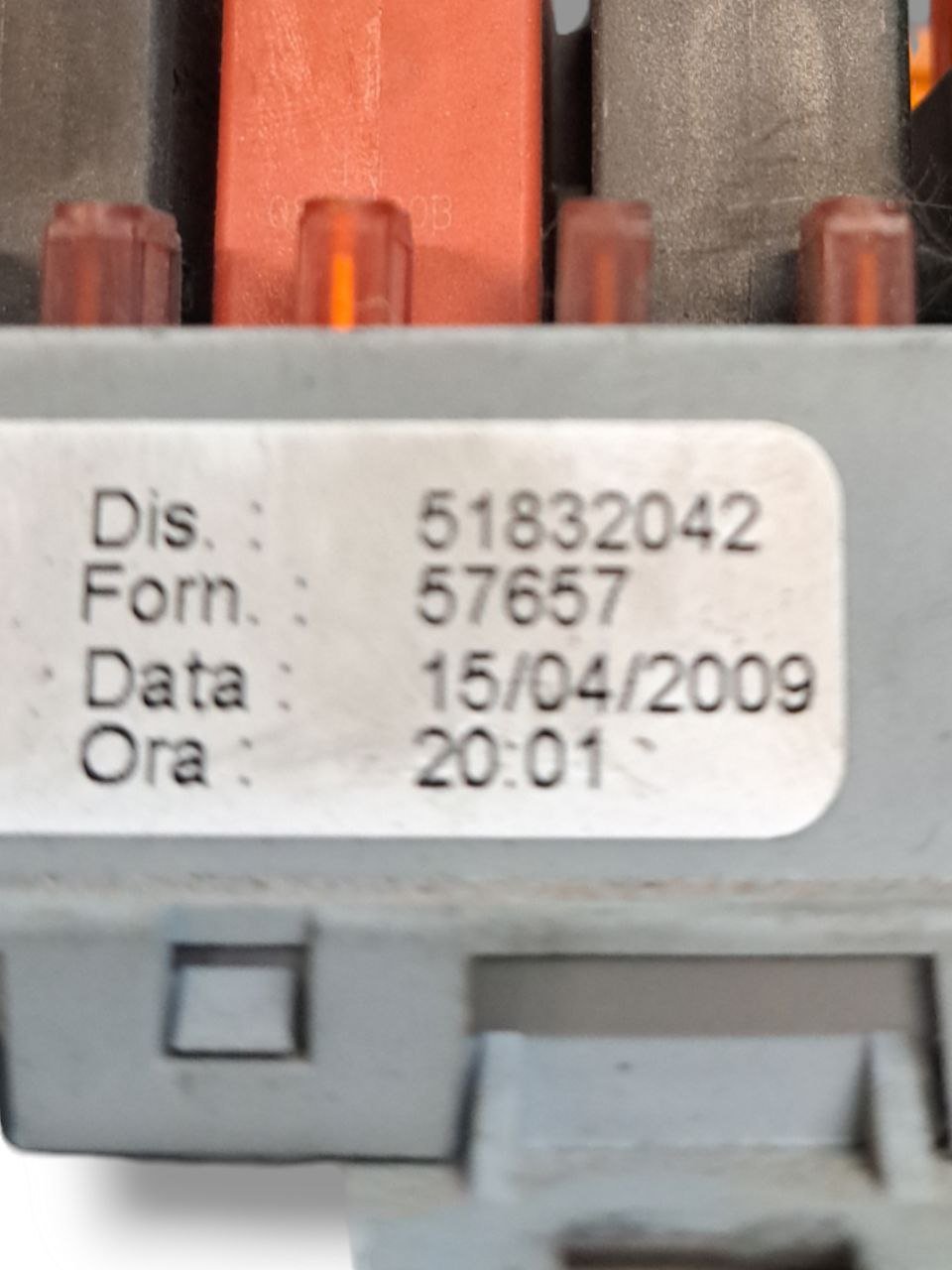 Centralina portafusibii scatola fusibili Fiat Bravo 1.6 Diesel (2007 - 2014) COD:51832042 - F&P CRASH SRLS - Ricambi Usati