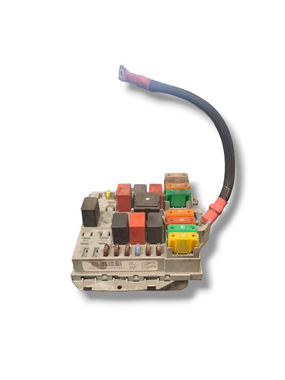 Centralina portafusibii scatola fusibili Lancia Musa 1.3 Diesel (2004 - 2012) COD:51799613 - F&P CRASH SRLS - Ricambi Usati