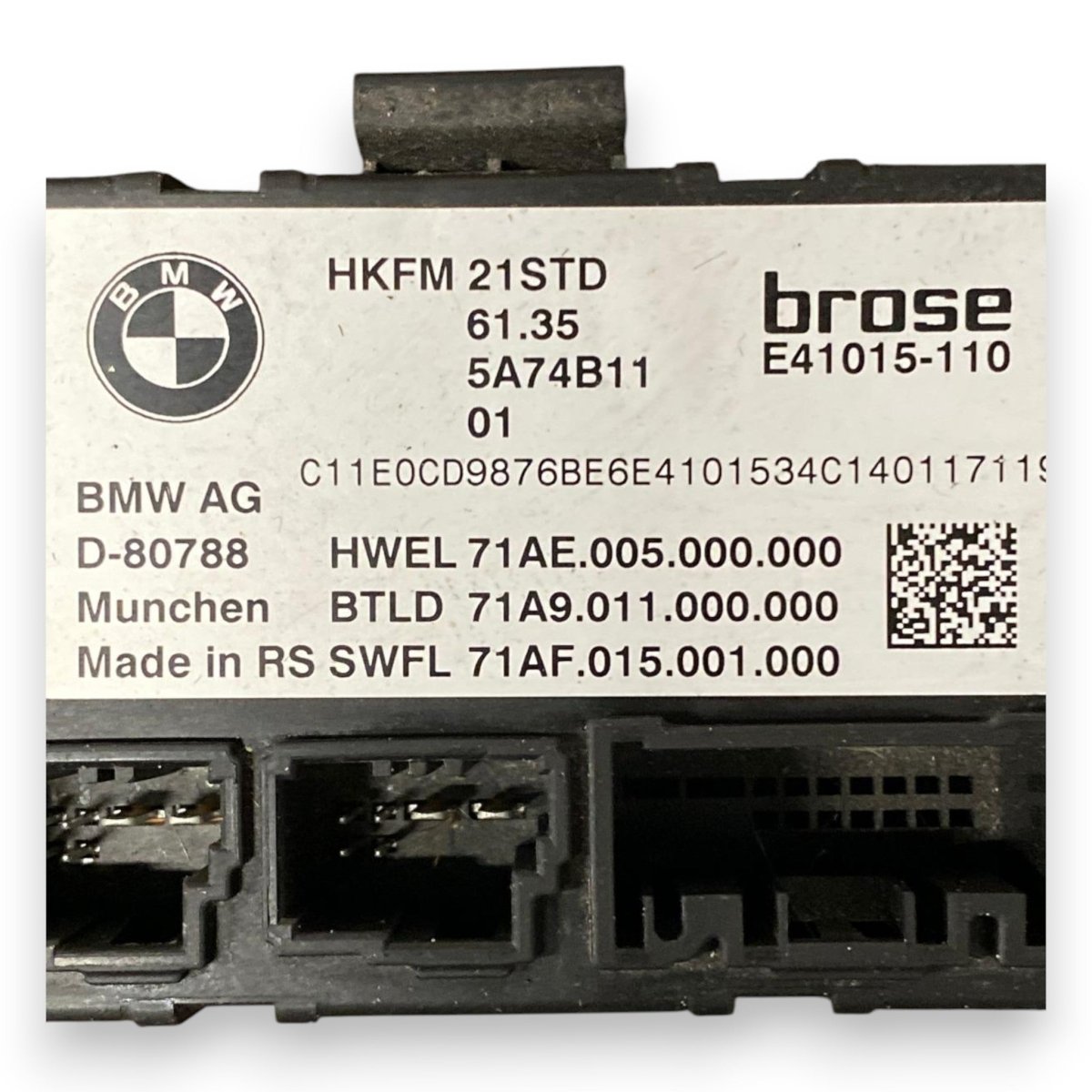 Centralina portellone / bagagliaio posteriore Bmw X1 U11 Cod: 5A74B11 - F&P CRASH SRLS - Ricambi Usati