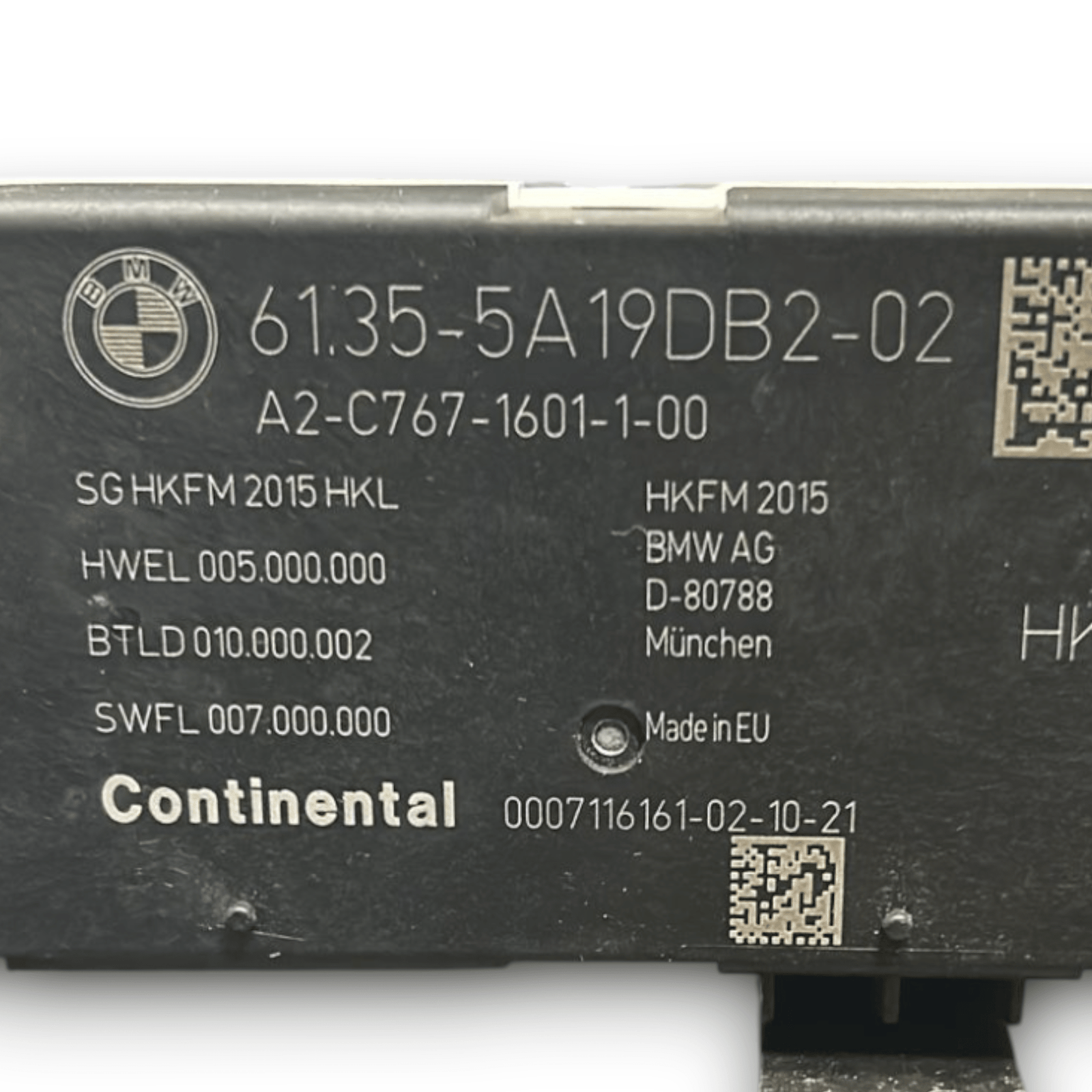 centralina Portellone posteriore Bmw X3 G01 cod:61.35 - 5A19DB2 - 02 (2017 > 2024) - F&P CRASH SRLS - Ricambi Usati