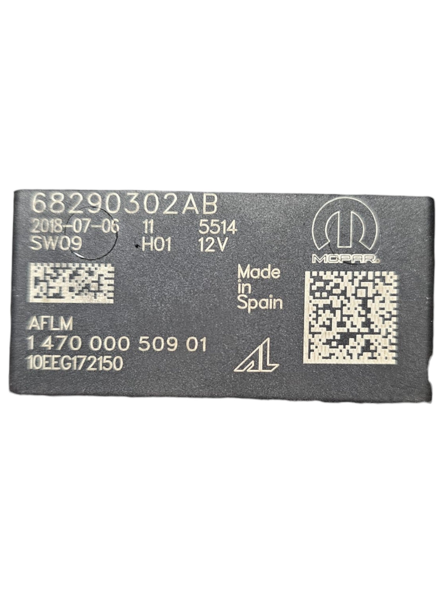 Centralina Regolazione Fari Jeep Cherokee KL Cod:68290302AB (2013 - 2023) - F&P CRASH SRLS - Ricambi Usati