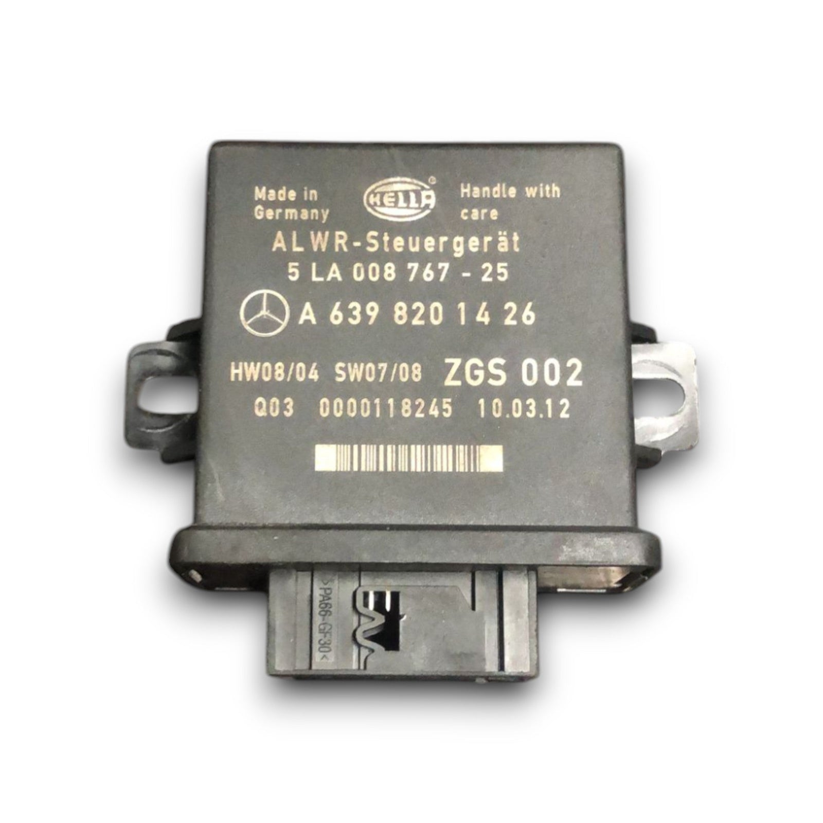 Centralina Regolazione Fari Mercedes Benz Vito / Viano W639 (2003 > 2013) cod:A6398201426 - F&P CRASH SRLS - Ricambi Usati