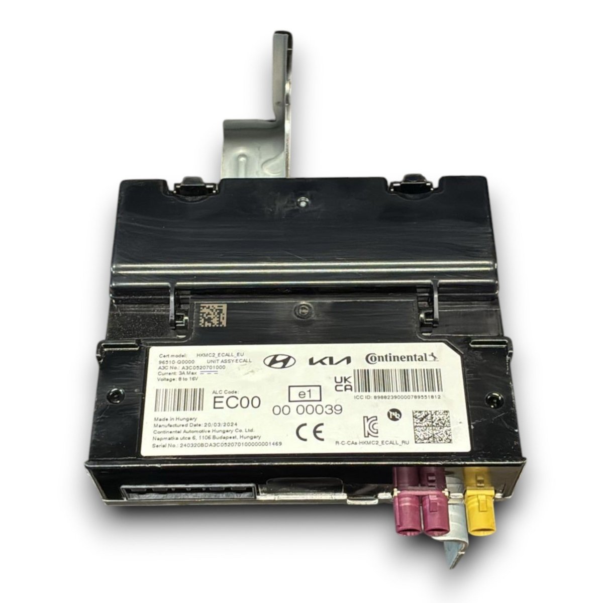 Centralina ricarica wireless Hyundai I20 III cod . 96510 - q0000 (2020 > ) - F&P CRASH SRL - Ricambi Usati