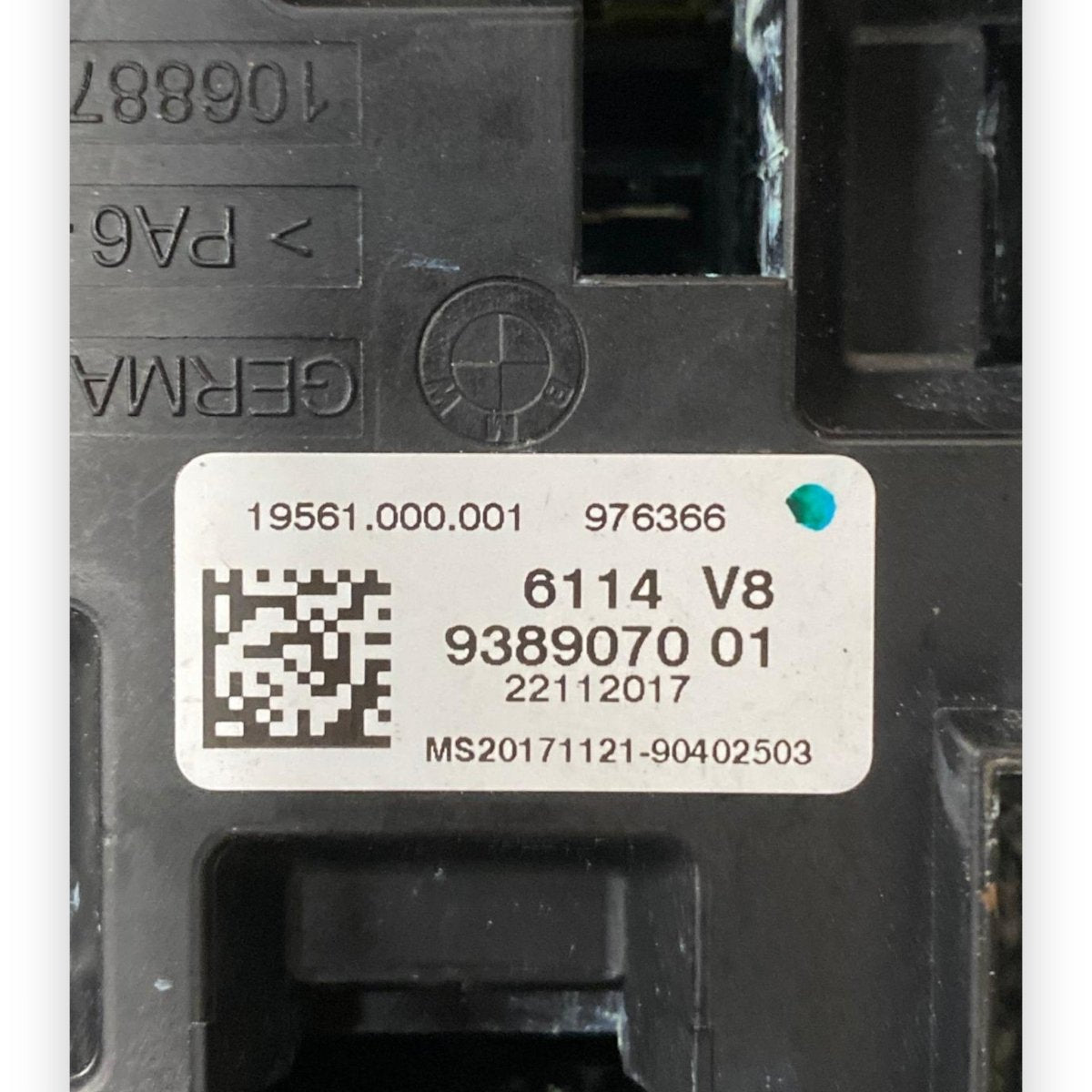 Centralina / scatola fusibili Bmw Serie 1 F20 2.0 Benzina (2011 - 2019) Cod: 9389070 - F&P CRASH SRLS - Ricambi Usati