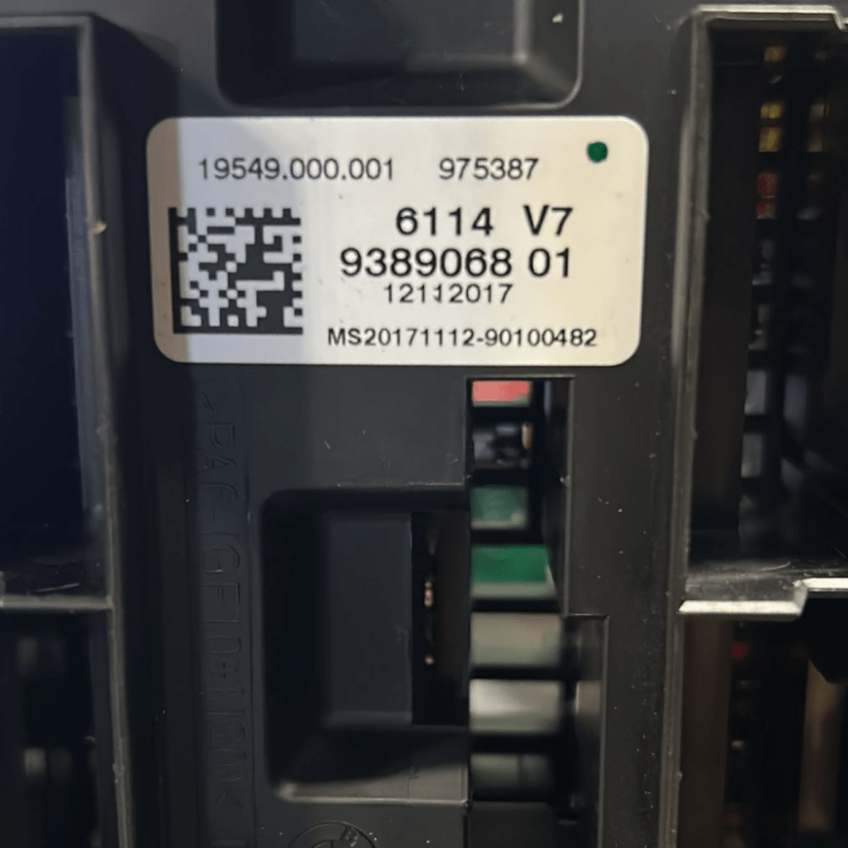 Centralina Scatola Fusibili Bmw Serie 1 F20 2.0 Benzina cod:938906801 (2011 > 2019) - F&P CRASH SRLS - Ricambi Usati
