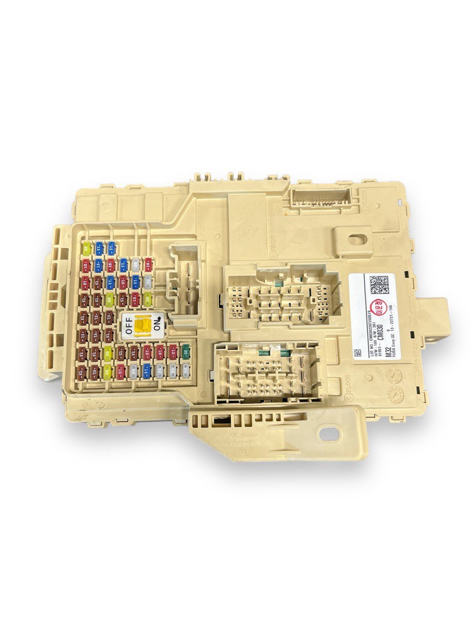 Centralina / Scatola Fusibili Hyundai Kona 1.6 Benzina - Hybrid (2017>)cod.91951 - CM030 - F&P CRASH SRLS - Ricambi Usati