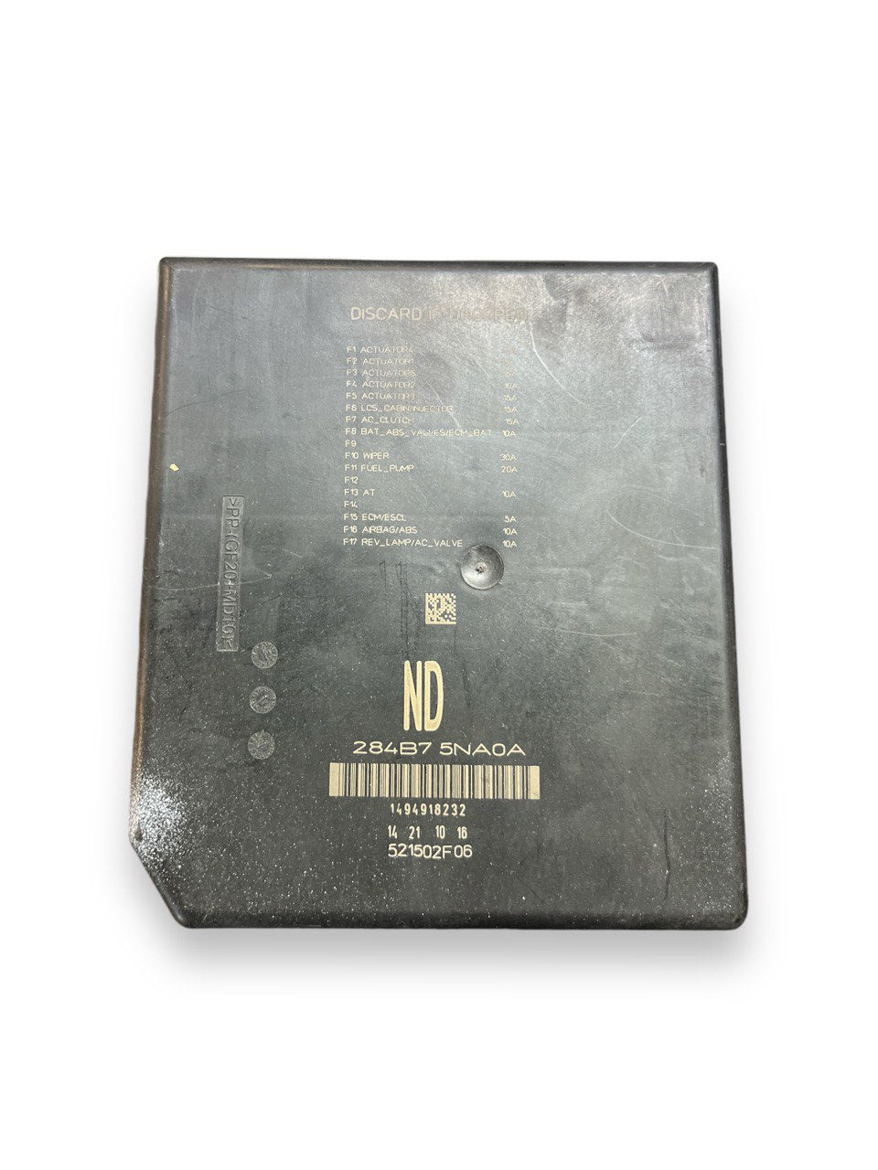 Centralina Scatola fusibili Nissan Qashqai J11 / X - Trail 1.5 Diesel(2014 - 2021)cod.284B14CB5C (Copy) - F&P CRASH SRLS - Ricambi Usati