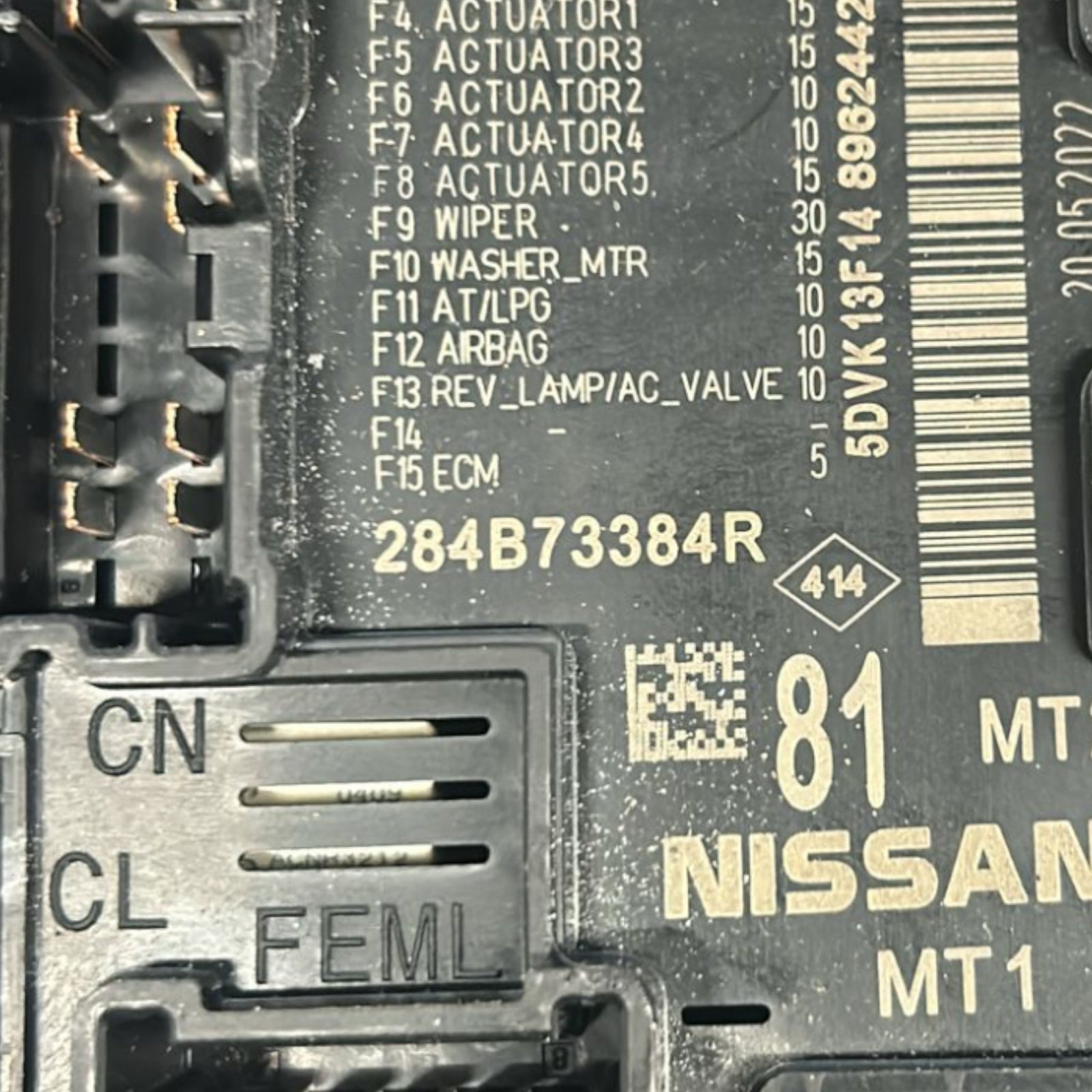 Centralina / Scatola Relè Renault Captur II cod.284B73384R 1.5 Diesel (2019 > ) - F&P CRASH SRLS - Ricambi Usati