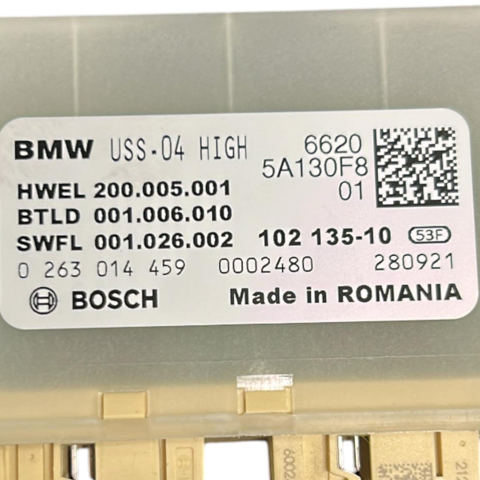 Centralina Sensori Di Parcheggio BMW X3 (G01) cod.5A130F8 (2017 > 2024) cod.5A130F801 - F&P CRASH SRLS - Ricambi Usati