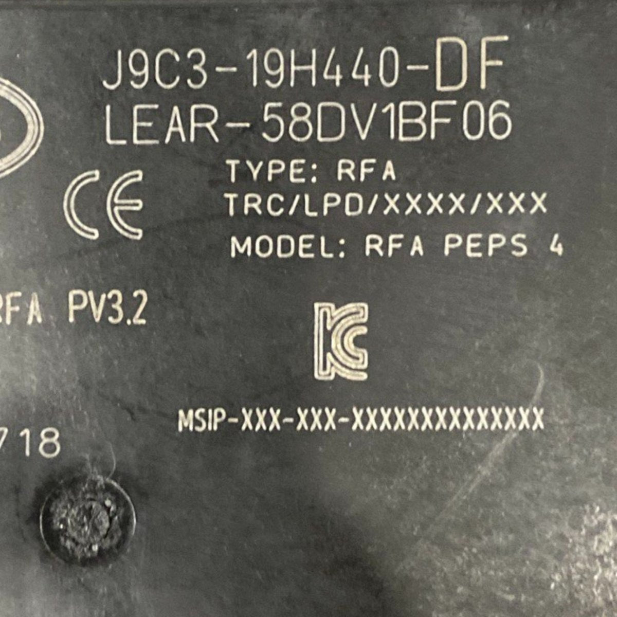 Centralina sensori di parcheggio jaguar e - pace x540 Cod: j9c3 - 19h440 - df (2017 - ) - F&P CRASH SRLS - Ricambi Usati