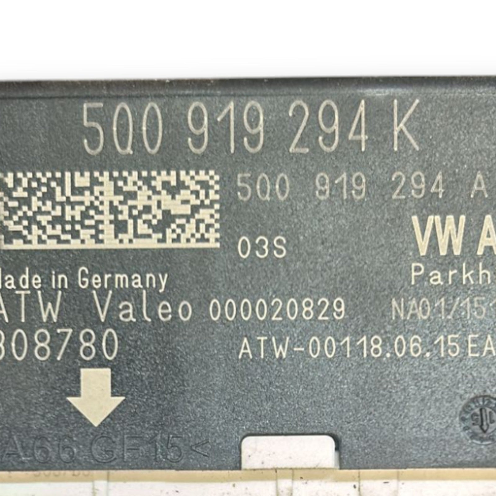 Centralina Sensori Di Parcheggio Volkswagen Golf VII cod.5Q0919294K (2012 > 2019) - F&P CRASH SRLS - Ricambi Usati