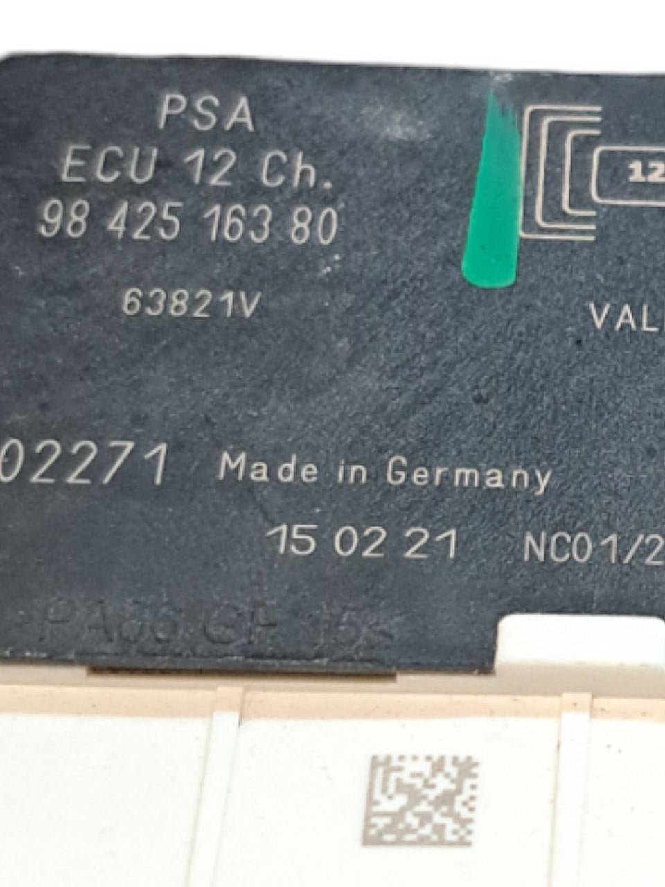 Centralina Sensori Parcheggio Opel Mokka B ( 2020>) COD:9842516380 - F&P CRASH SRLS - Ricambi Usati