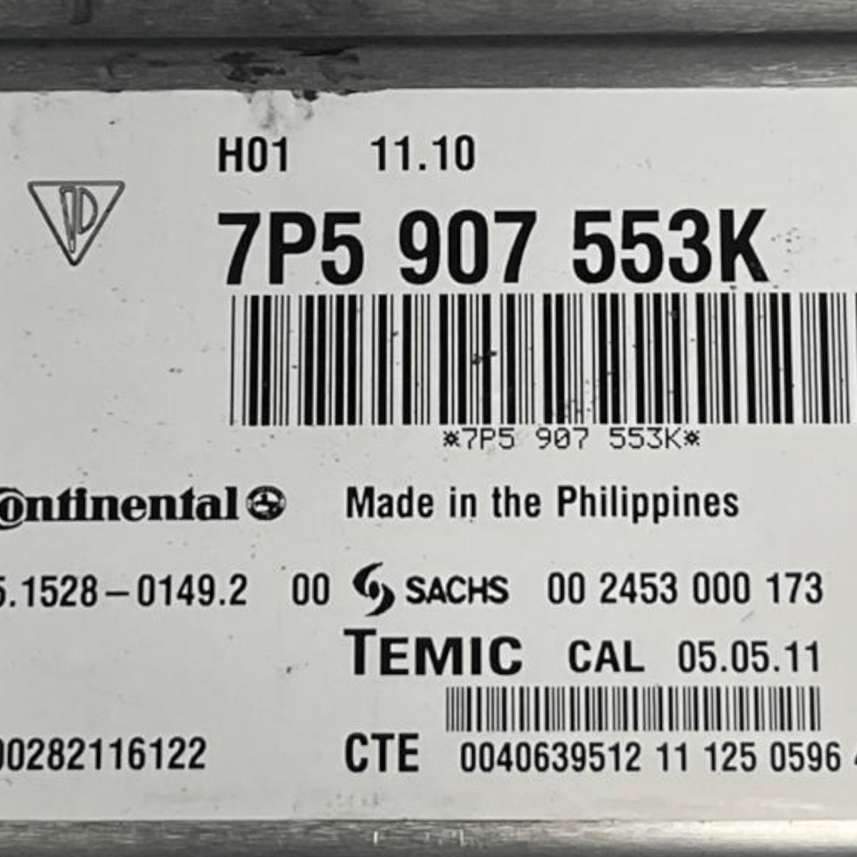 Centralina Sospensioni Porsche Cayenne II 92A (2010 al 2017) cod: 7P5907553K - F&P CRASH SRLS - Ricambi Usati