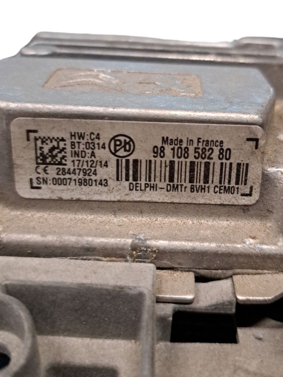 Centralina Start & Stop Peugeot 208 /2008 1.6 HDI COD:9810858280 (2012 - 2019) - F&P CRASH SRLS - Ricambi Usati