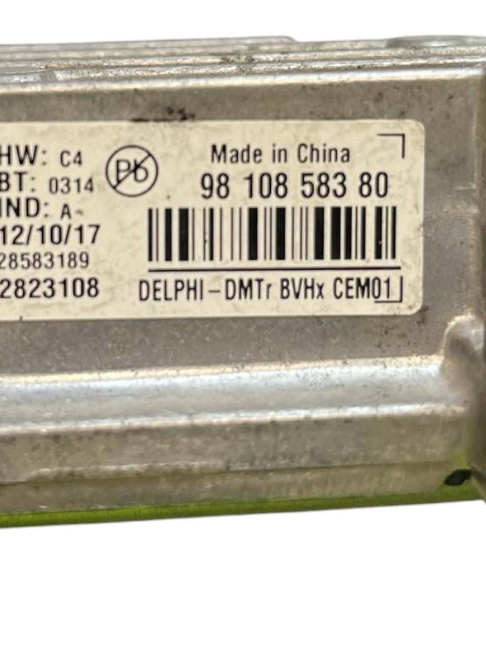 Centralina Start & Stop Peugeot Expert/Partner/308/3008/2008 (2018 - >) cod.9810858380 - F&P CRASH SRLS - Ricambi Usati