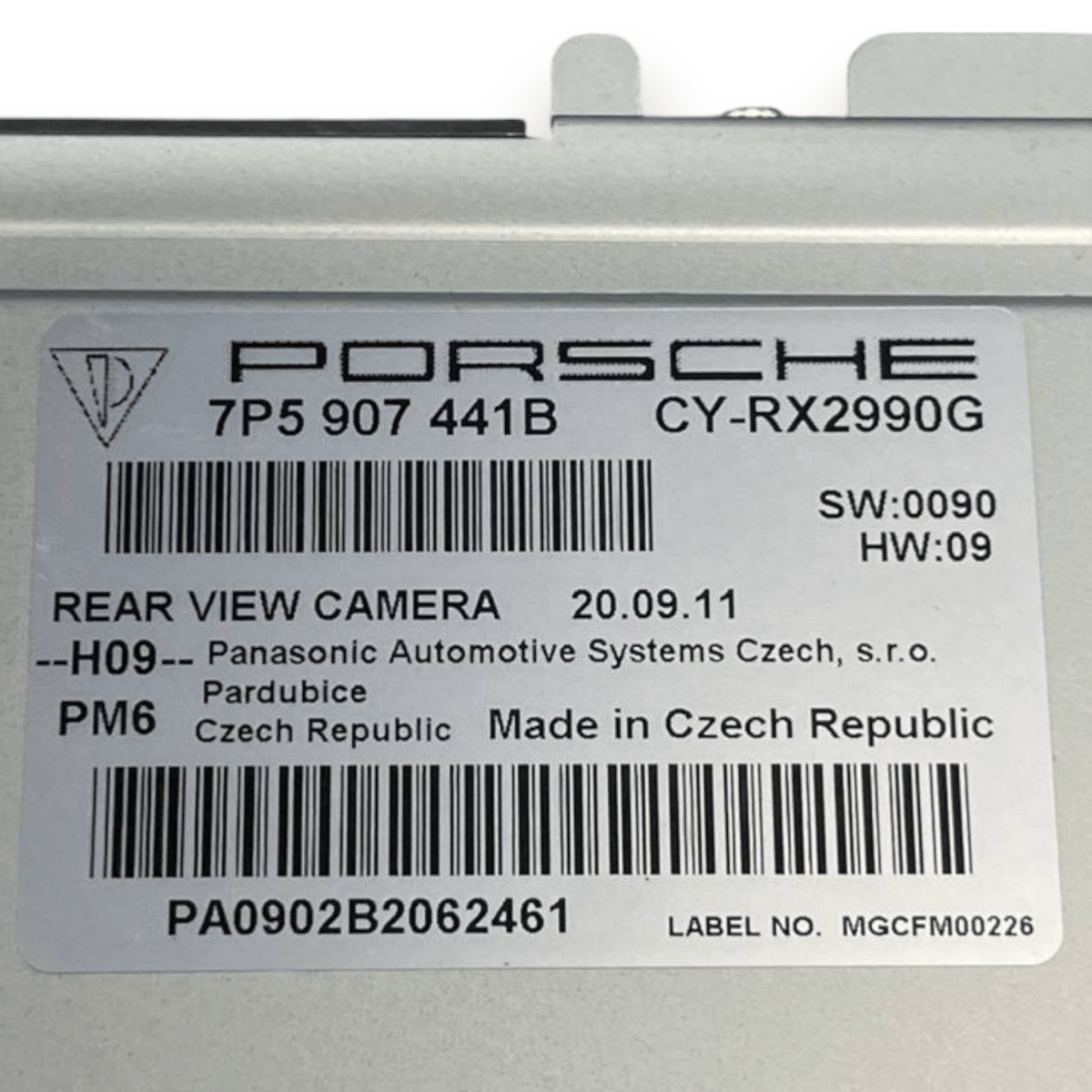 Centralina Telecamera Porsche Cayenne II 92A (2010 al 2017) cod: 7P5907441B - F&P CRASH SRLS - Ricambi Usati