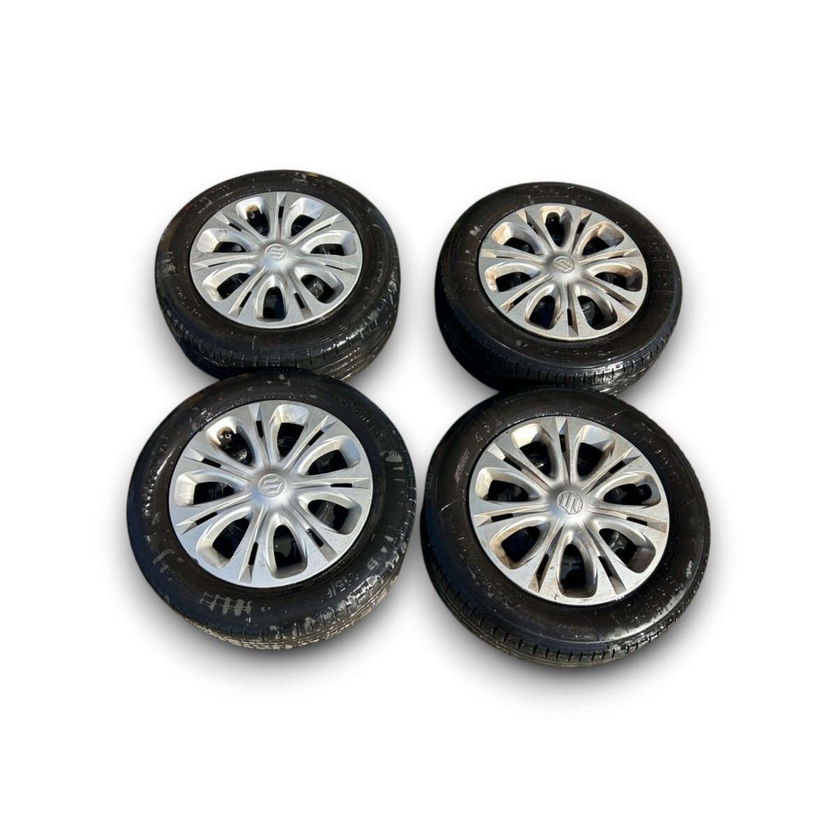 Cerchi in ferro + copricerchi suzuki sx4 (2006 > 2013) (215/60 r16) - F&P CRASH SRLS - Ricambi Usati