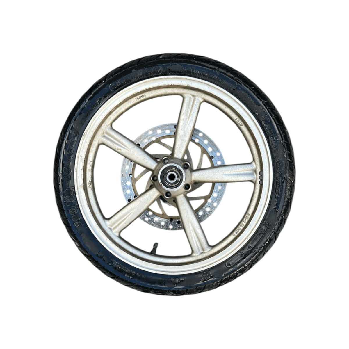 Cerchio anteriore aprilia scarabeo (2007 > 2012) (100/80 r16) - F&P CRASH SRL - Ricambi Usati