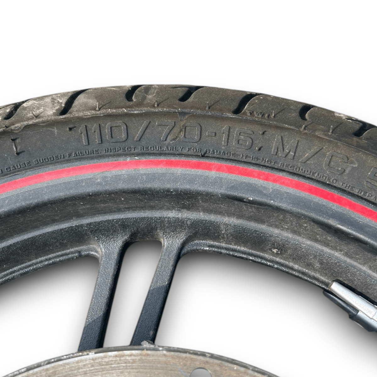 Cerchio anteriore honda sh 350 (2021 > 2024) (110/70 r16) - F&P CRASH SRL - Ricambi Usati