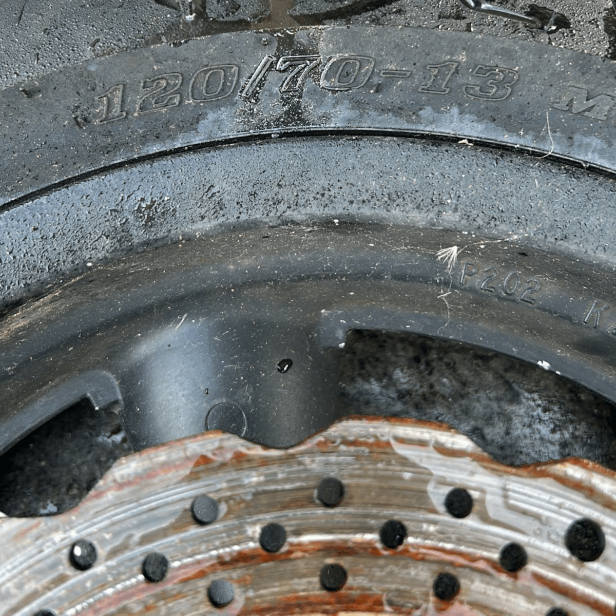 Cerchio anteriore kymco g - dink (2011 > 2017) (120 / 70 r13) - F&P CRASH SRL - Ricambi Usati