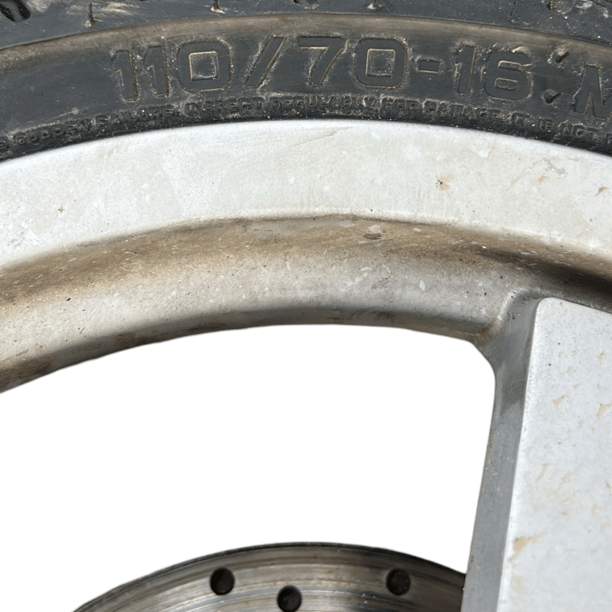 Cerchio anteriore peugeot geopolis (2005 > 2012) (110 / 70 r16) - F&P CRASH SRL - Ricambi Usati