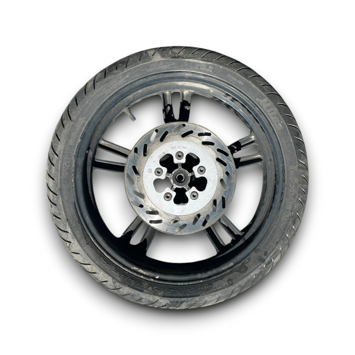 Cerchio anteriore peugeot tweet (2010 > 2017) (110/70 r16) - F&P CRASH SRL - Ricambi Usati