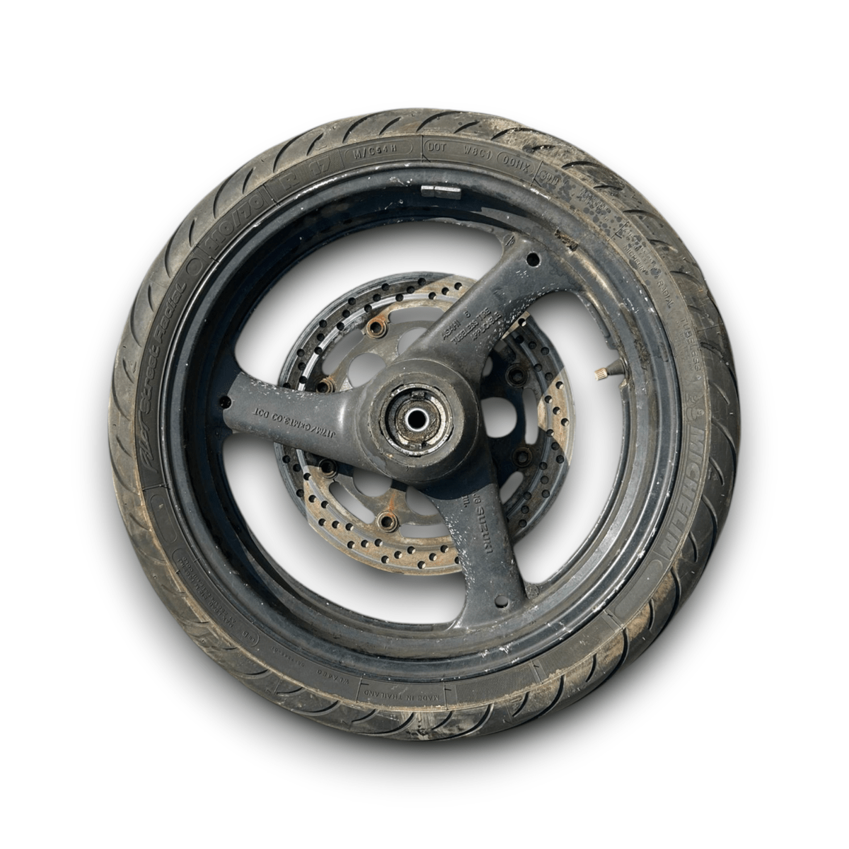Cerchio anteriore suzuki gs 500 (2001 > 2006) (110/70 r17) - F&P CRASH SRL - Ricambi Usati