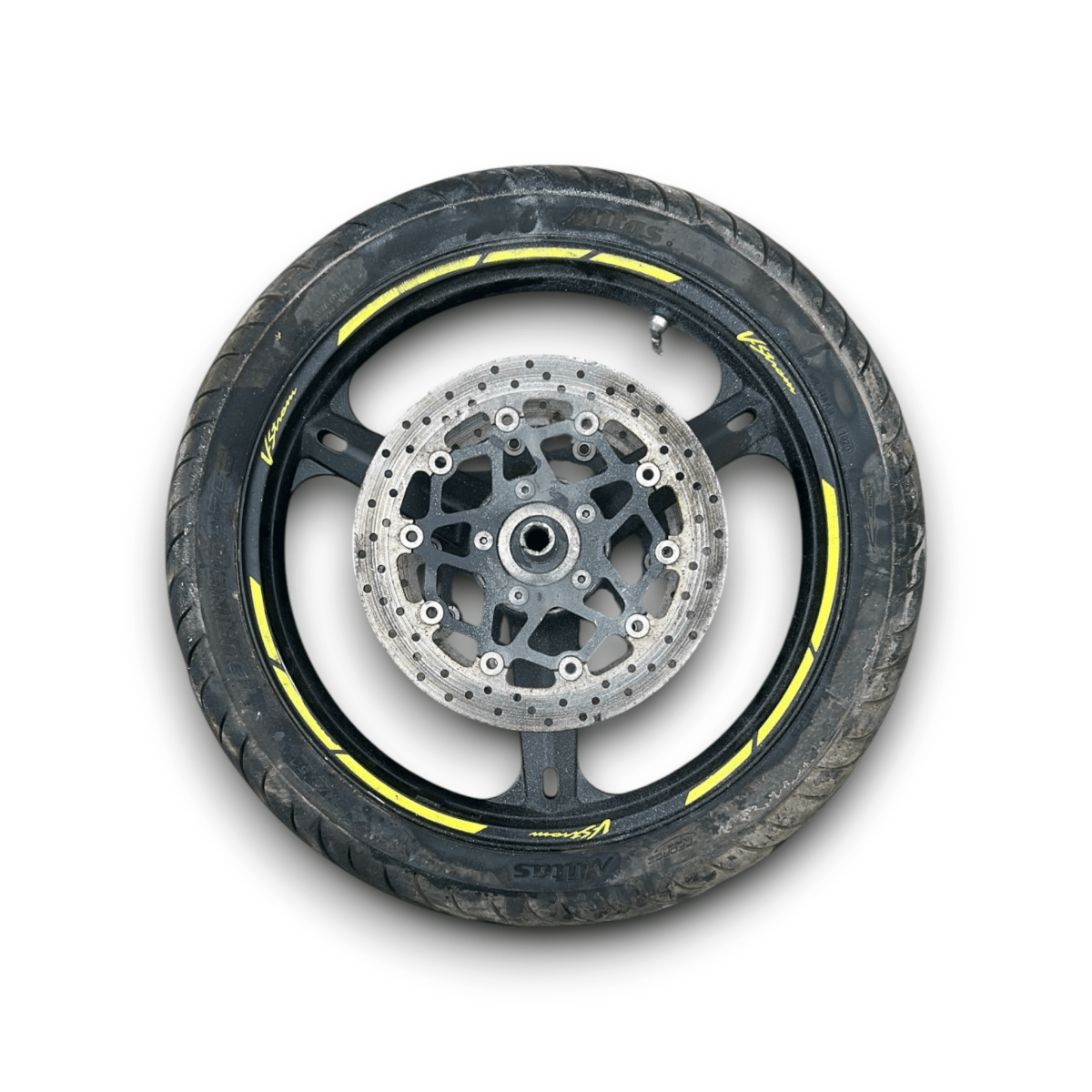 Cerchio anteriore suzuki v - strom 1000 (2006 > 2016) (110/80 r19) - F&P CRASH SRL - Ricambi Usati