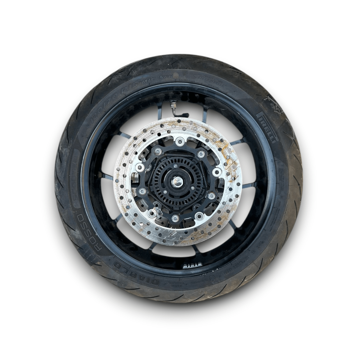 Cerchio anteriore yamaha tmax 560 (2022 > 2024) (120/70 r15) - F&P CRASH SRL - Ricambi Usati