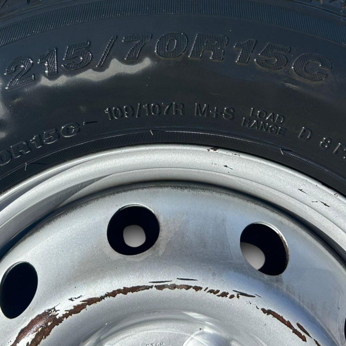 Cerchio in ferro fiat ducato cod:1395239080 (2014 >) (215/70 r15) - F&P CRASH SRLS - Ricambi Usati