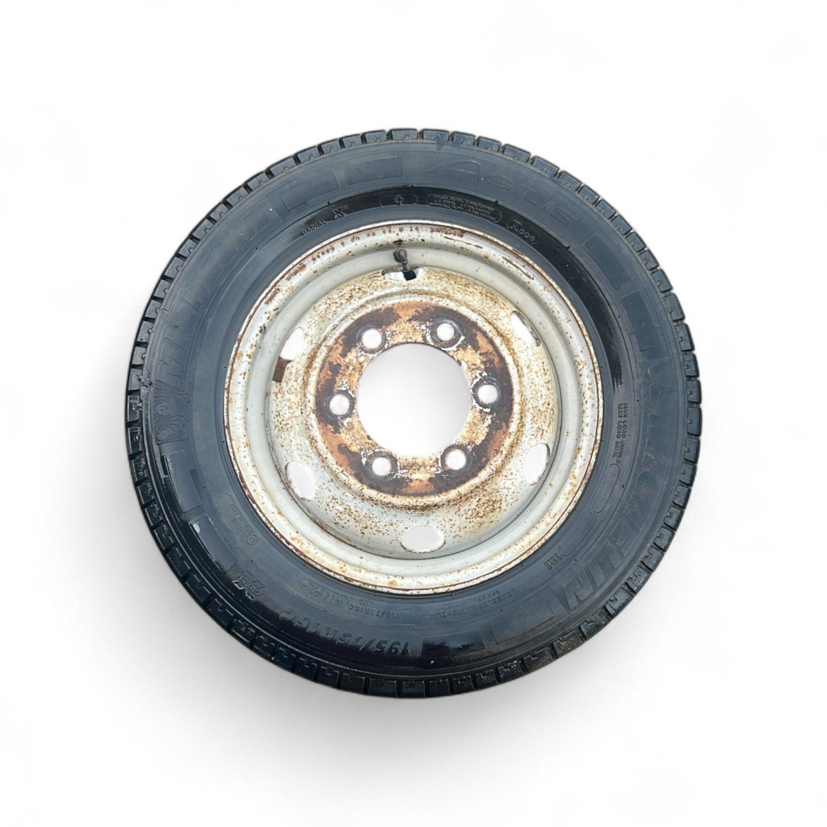 Cerchio in ferro Iveco Daily I (6 fori / 185 / 75 r16) (1978 > 1990) - F&P CRASH SRLS - Ricambi Usati