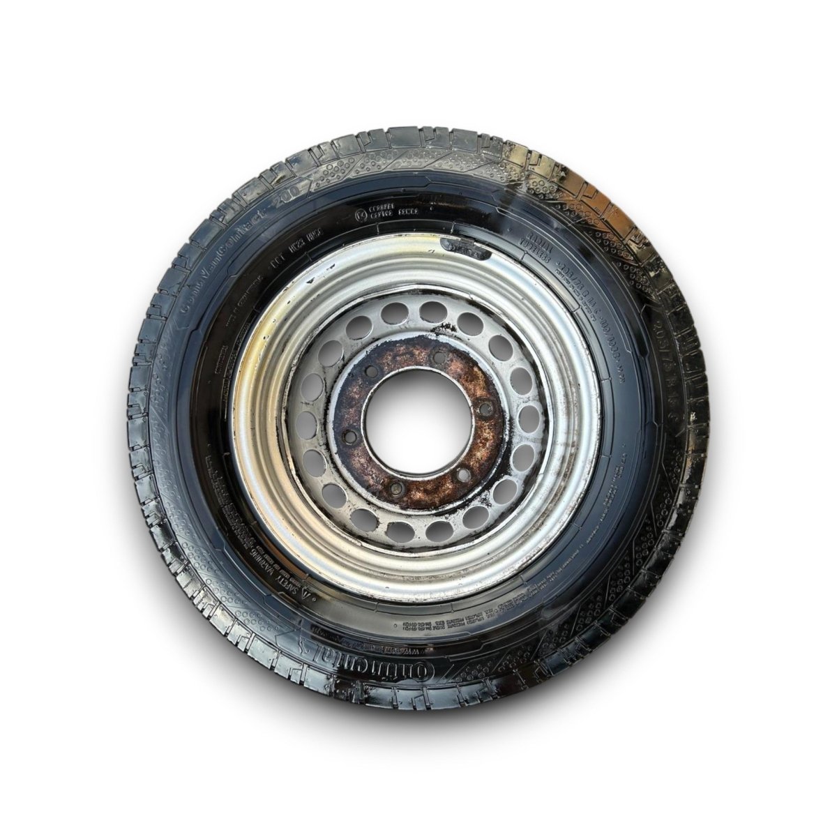 Cerchio in ferro mercedes sprinter w910 cod:A9074014700 (2018 >) (205/75 r16) - F&P CRASH SRLS - Ricambi Usati