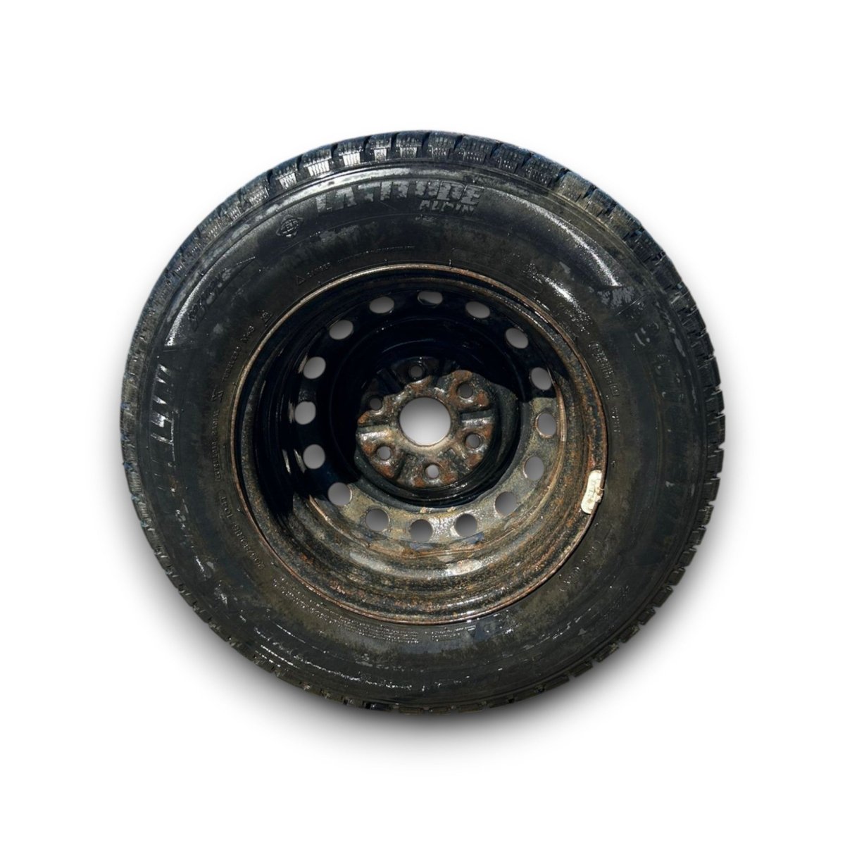 Cerchio in ferro mistubishi l200 (2005 > 2014) (205/80 r16) - F&P CRASH SRLS - Ricambi Usati