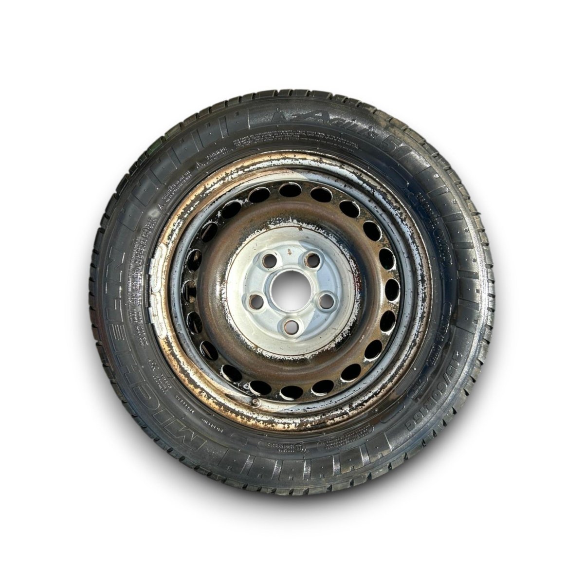 Cerchio in ferro volkswagen transporter cod:7H0601027D (2005 > 2015) (215/65 r16) - F&P CRASH SRLS - Ricambi Usati