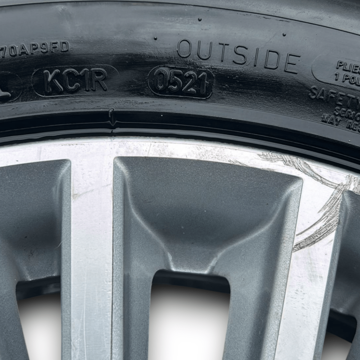 Cerchio In Lega Mitsubishi Outlander (225/55 R18) (2019 > 2021) - F&P CRASH SRLS - Ricambi Usati