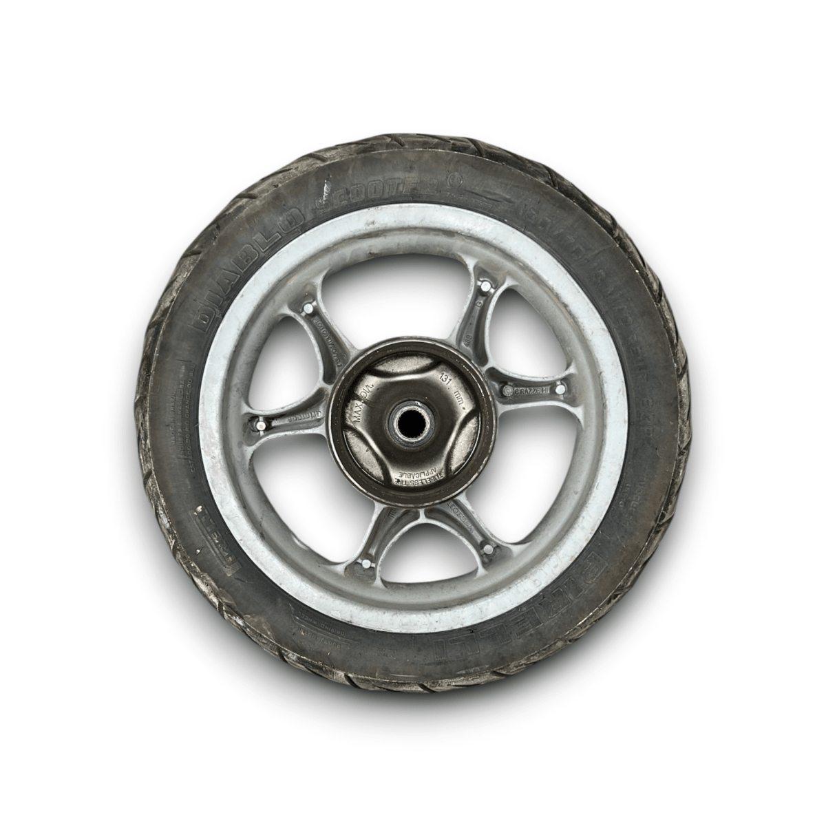 Cerchio posteriore honda chiocciola 125 (2000 > 2006) (130/70 r13) - F&P CRASH SRL - Ricambi Usati