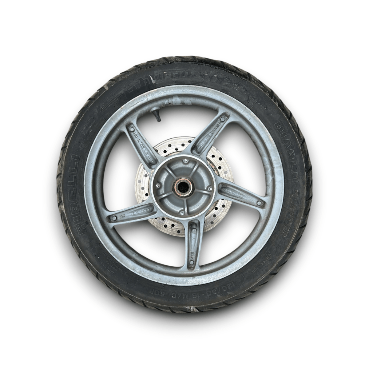 Cerchio posteriore honda sh 125 (2009 > 2012) (120/80 r16) - F&P CRASH SRL - Ricambi Usati