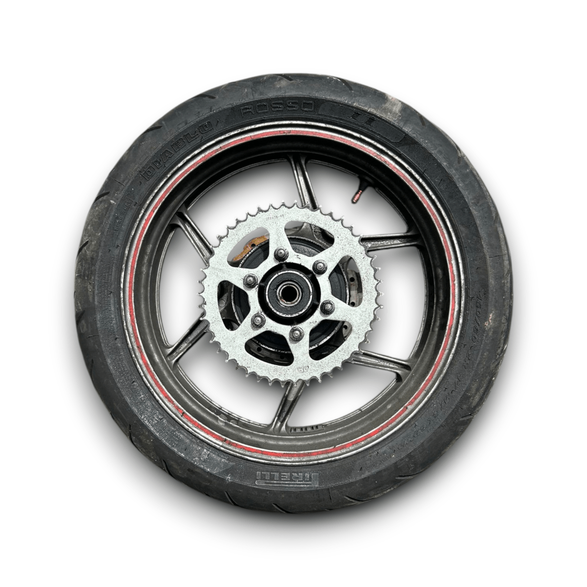 Cerchio posteriore kawasaki er - 6f 650 (2006 > 2008) (160/60 r17) - F&P CRASH SRL - Ricambi Usati
