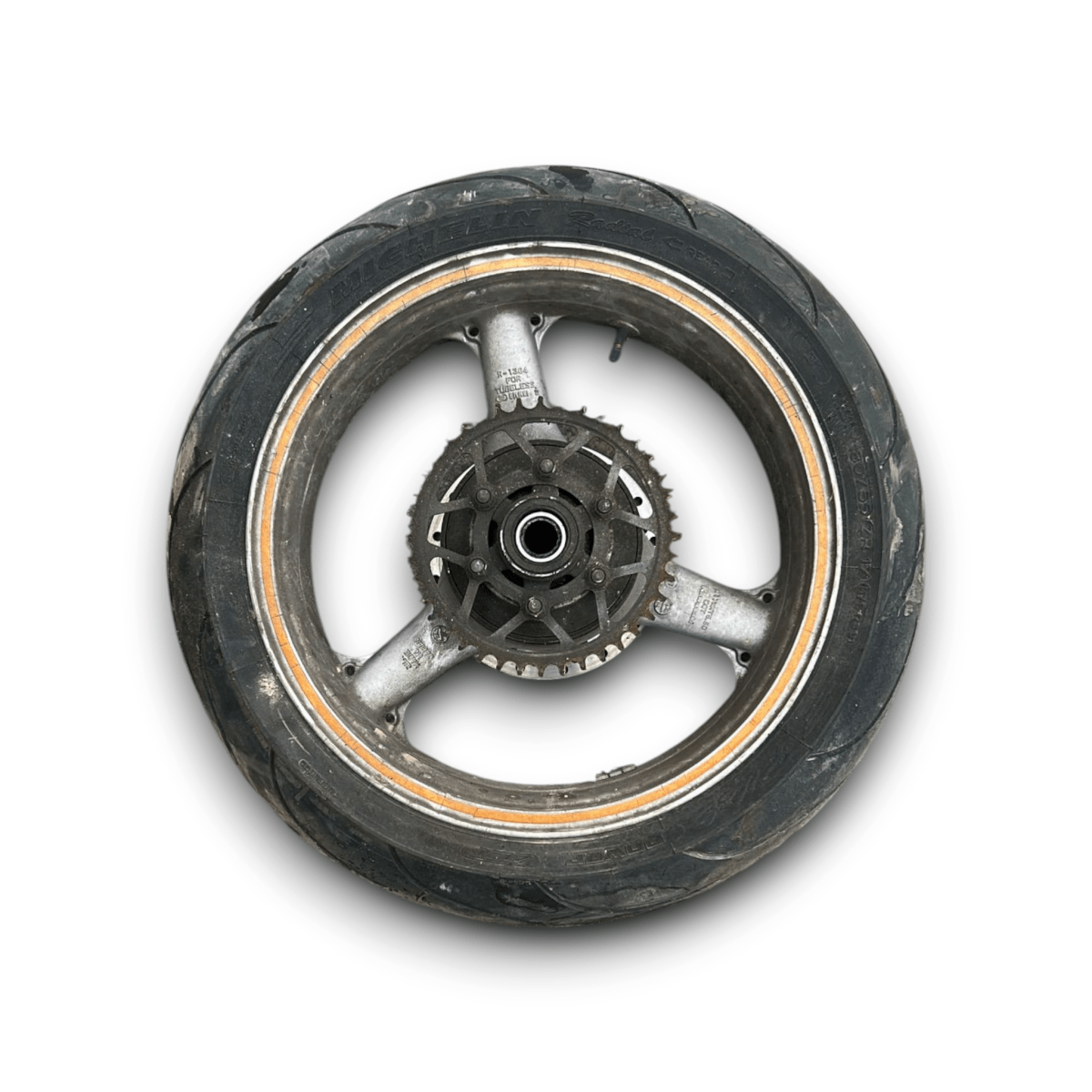 Cerchio posteriore kawasaki ninja 600 (2000 > 2002) (180/55 r17) - F&P CRASH SRL - Ricambi Usati