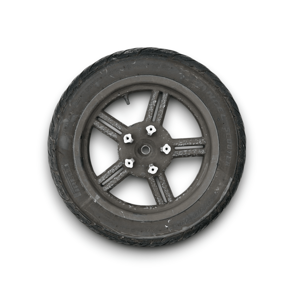 Cerchio posteriore kymco agility 125 16+ (2010 > 2014) (120 /80 r14) - F&P CRASH SRL - Ricambi Usati