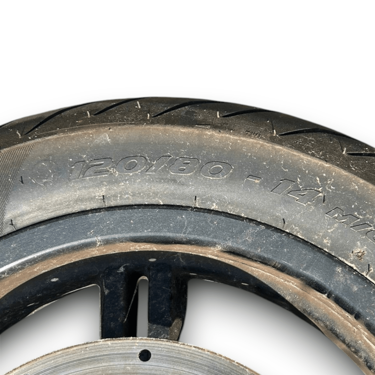 Cerchio posteriore kymco agility 125 (2015 > 2017) (120/80 r14) - F&P CRASH SRL - Ricambi Usati