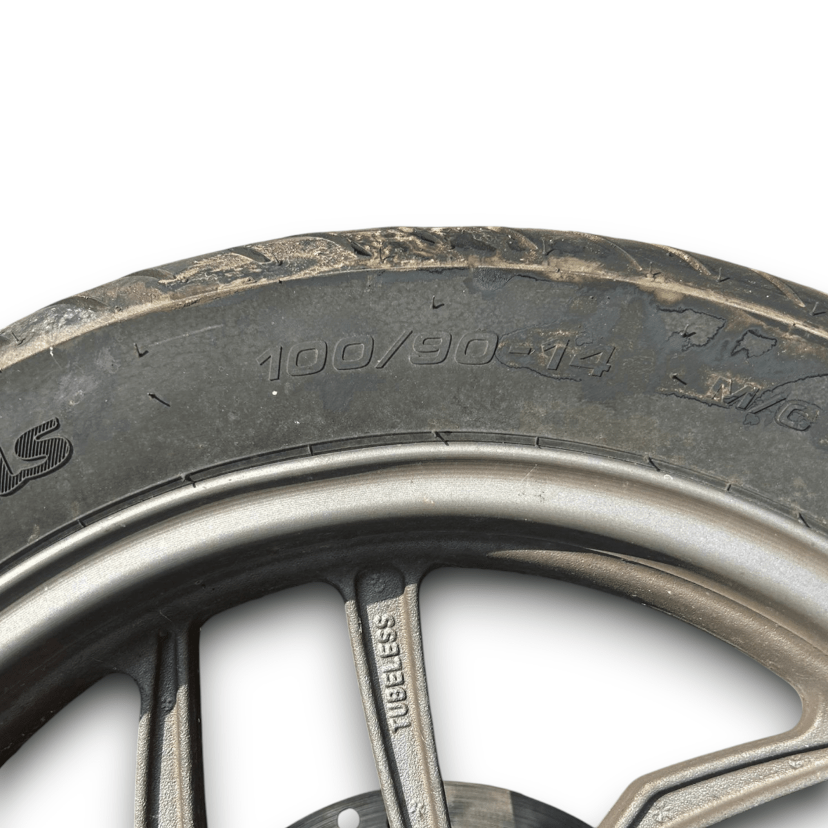 Cerchio posteriore kymco people one 125 (2016 > 2020) (100/90 r14) - F&P CRASH SRL - Ricambi Usati