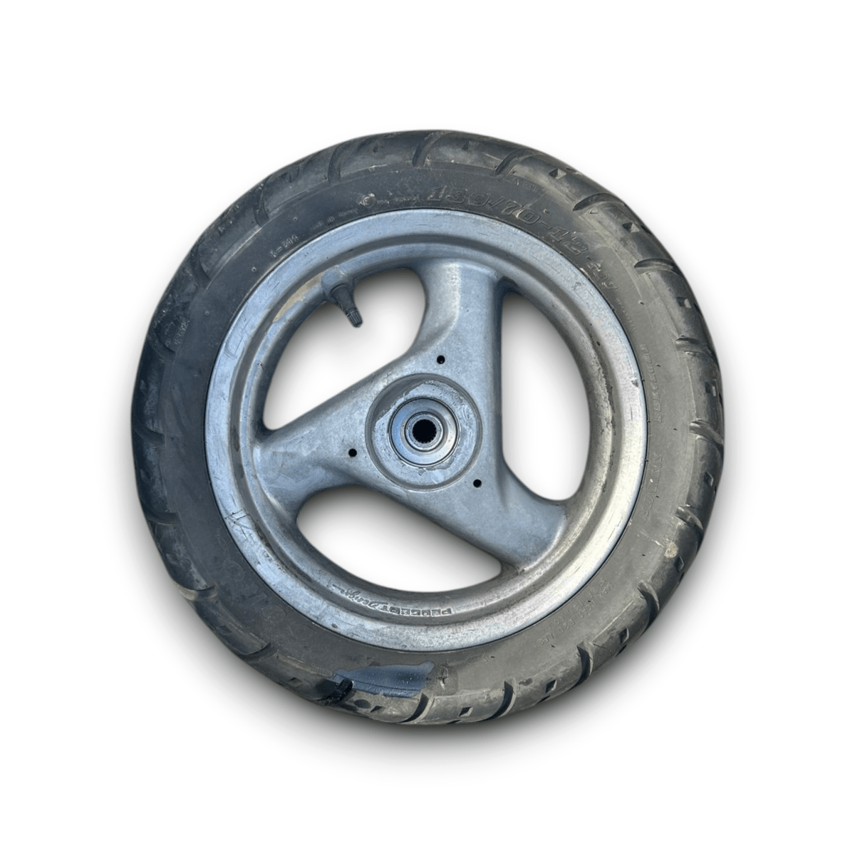 Cerchio posteriore peugoet vivacity 100 (2000 > 2006) (130/70 r12) - F&P CRASH SRL - Ricambi Usati