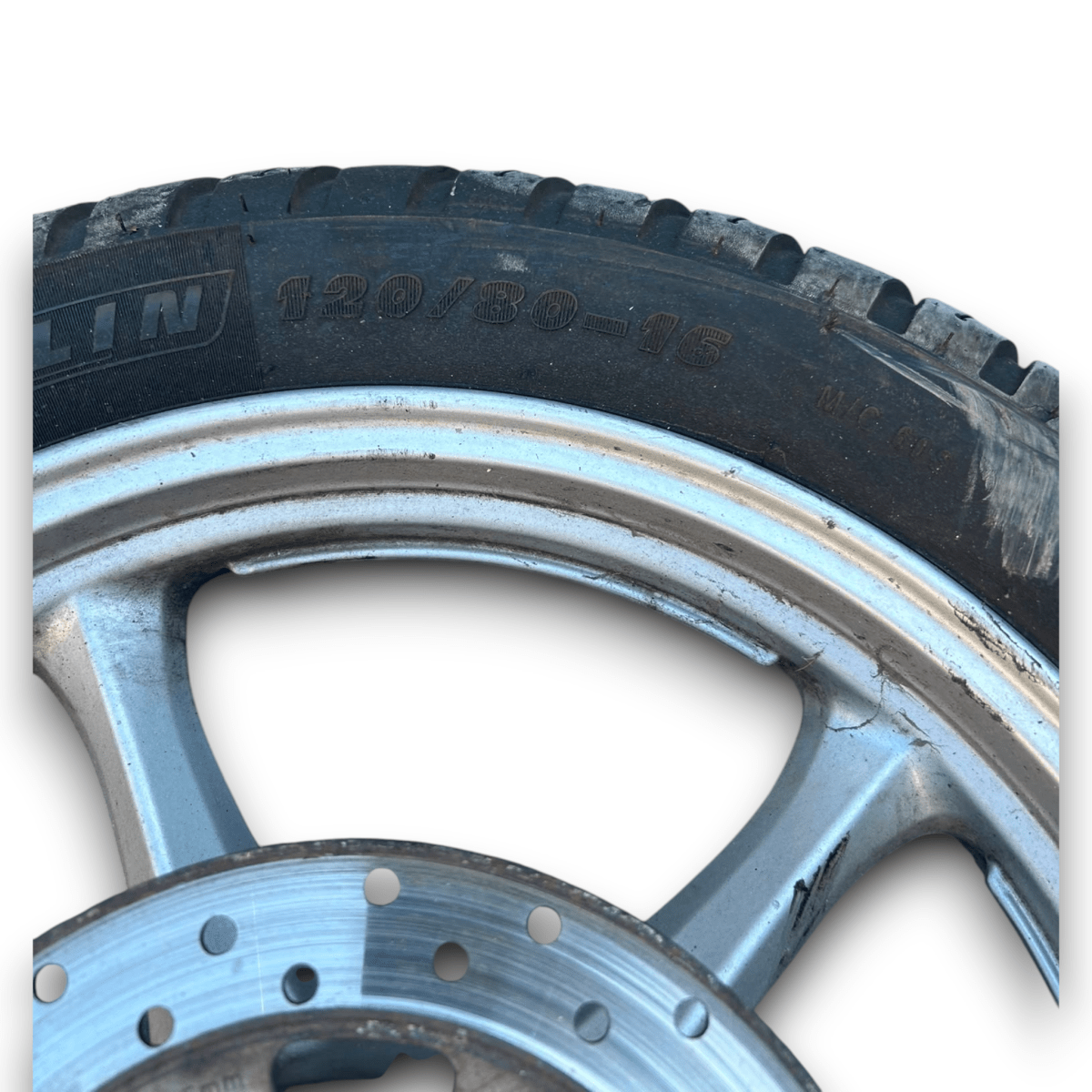 Cerchio posteriore suzuki sixteen 125 (2007 > 2014) (120/80 r16) - F&P CRASH SRL - Ricambi Usati