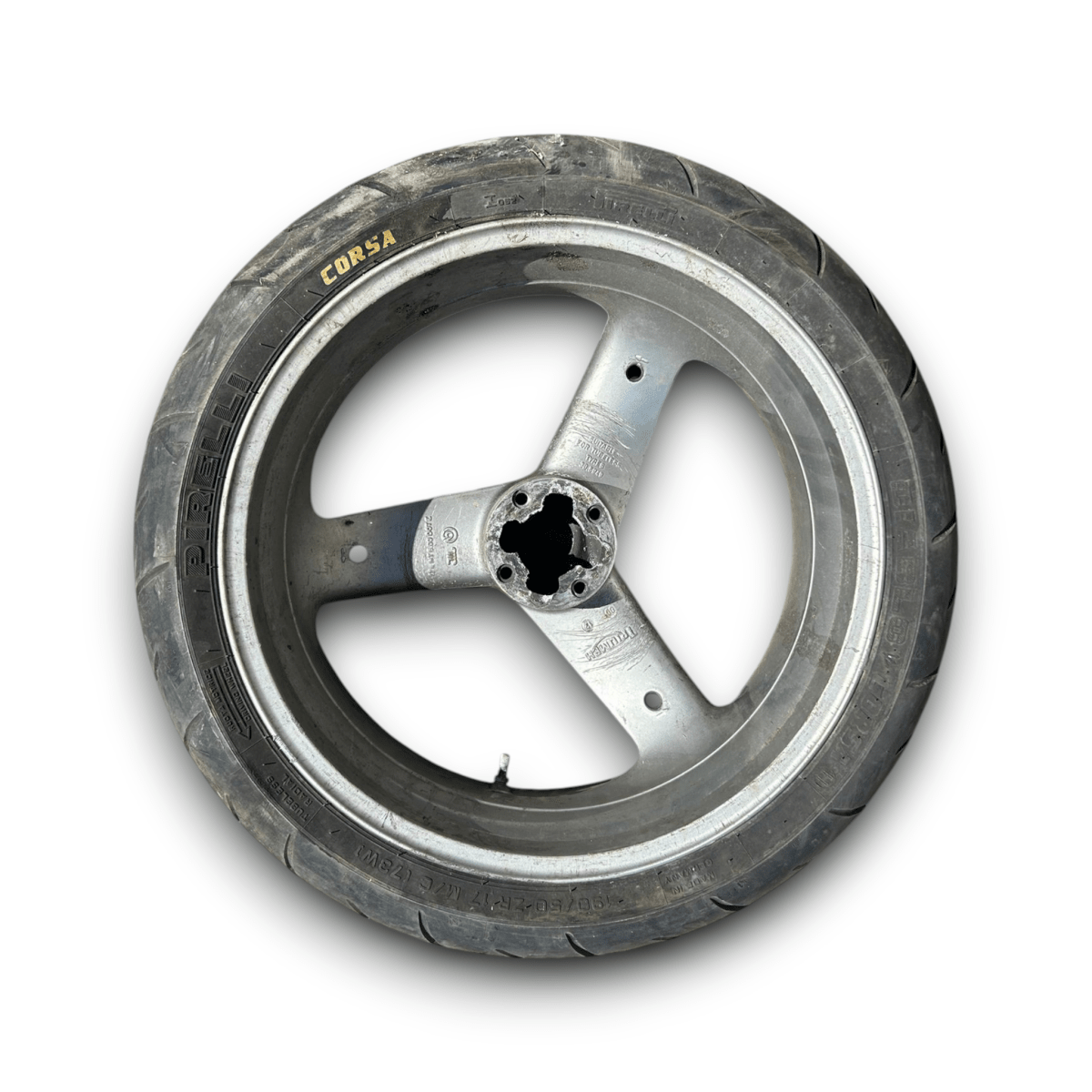 Cerchio posteriore triumph speed triple 955 (2002 > 2004) (190/50 r17) - F&P CRASH SRL - Ricambi Usati
