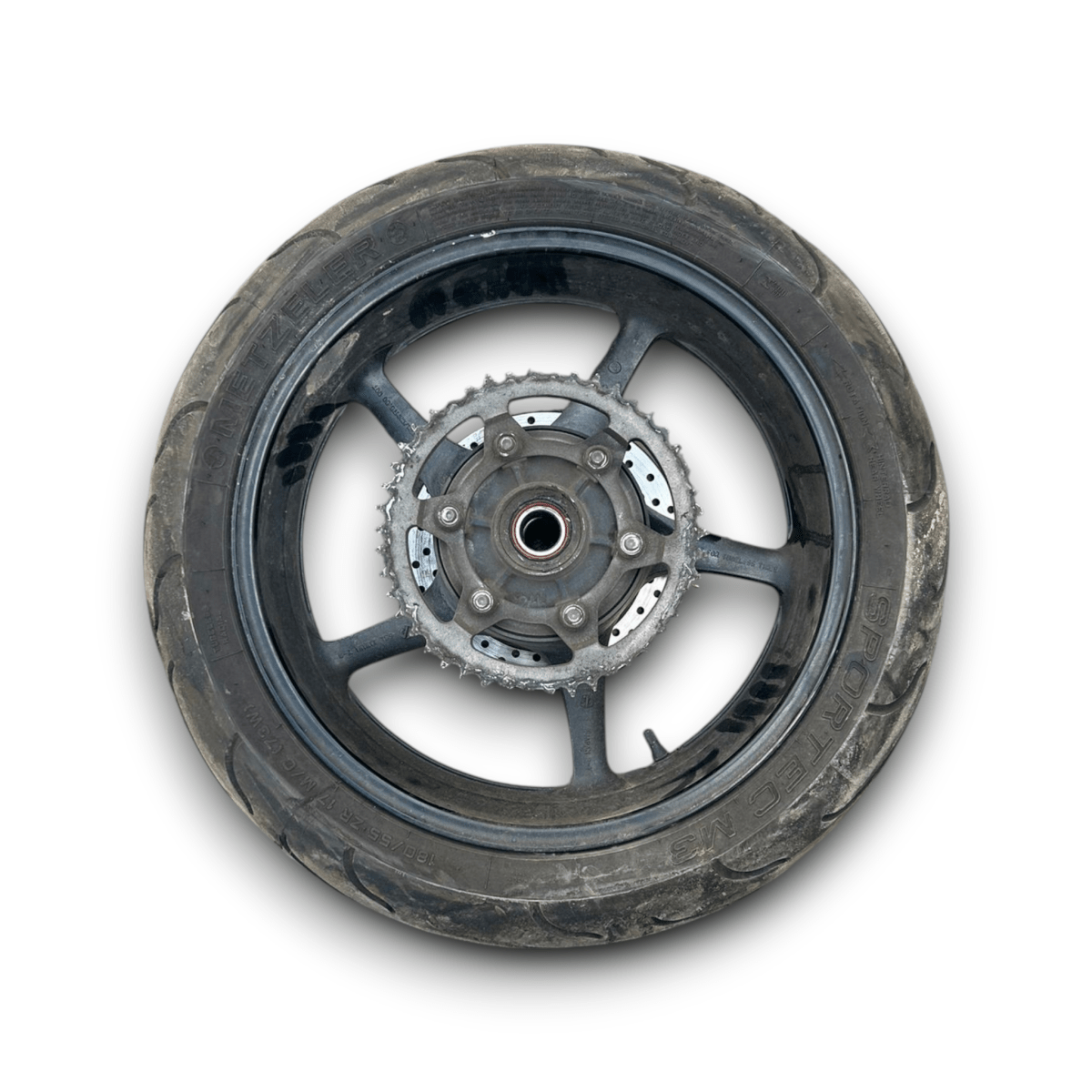 Cerchio posteriore yamaha fz6 (2004 > 2007) (180/55 r17) - F&P CRASH SRL - Ricambi Usati